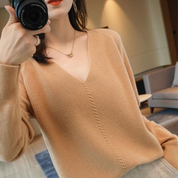 women's sweaters 2021 arrival thin soft cashmere v-neck autumn knitted winter basic shirts women spring casual pullover, White;black
women's sweaters 2021 arrival thin soft cashmere v-neck autumn knitted winter basic shirts women spring casual pullover, White;black