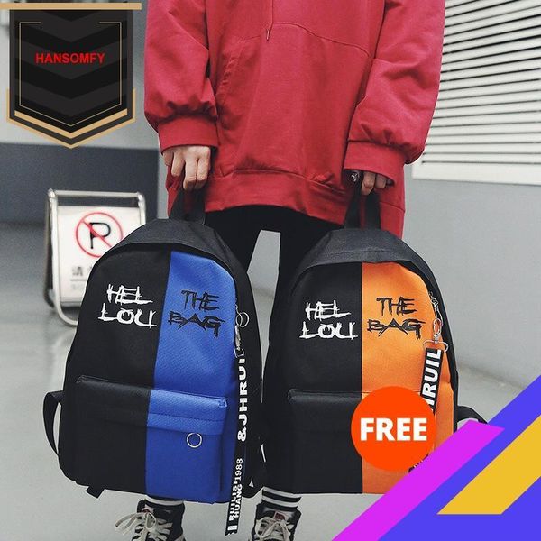 backpack promotional 2021 women's hand oxford cloth cool lettered versatile student's computer bag
backpack promotional 2021 women's hand oxford cloth cool lettered versatile student's computer bag