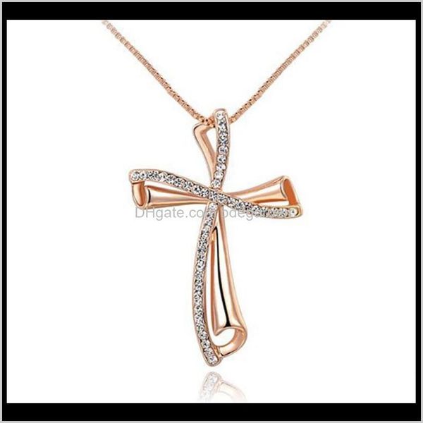 necklaces & pendants drop delivery 2021 jewelry rose gold color crystal incline cross pendant necklace for women fashion ngt19, Silver
necklaces & pendants drop delivery 2021 jewelry rose gold color crystal incline cross pendant necklace for women fashion ngt19, Silver