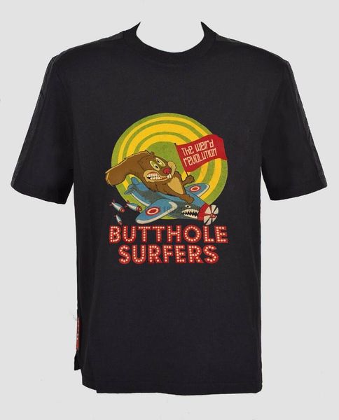 men's t-shirts vintage 2001 butthole surfers weird revolution promo tour shirt, White;black
men's t-shirts vintage 2001 butthole surfers weird revolution promo tour shirt, White;black