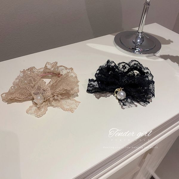 pearl lace butterfly knot hair rope french forest natural fashion hair accessories simple personality ins net red headdress, Pink
pearl lace butterfly knot hair rope french forest natural fashion hair accessories simple personality ins net red headdress, Pink