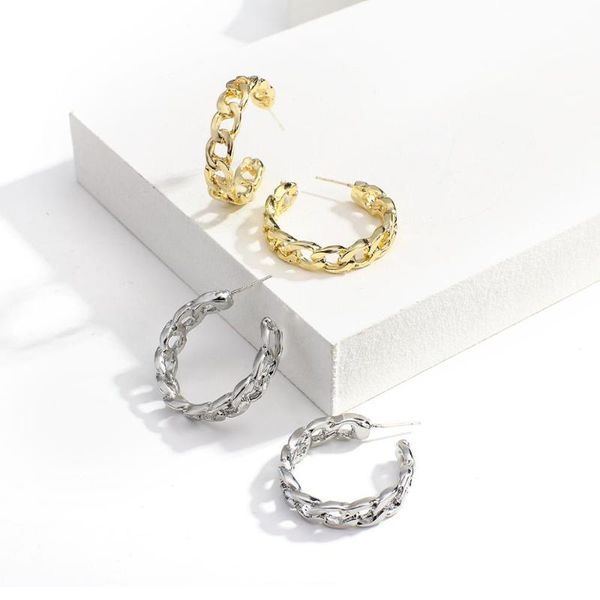 hoop & huggie amorcome stylish hollow chain earrings simple design circle c shape statement metal for women pendenties jewelry, Golden;silver
hoop & huggie amorcome stylish hollow chain earrings simple design circle c shape statement metal for women pendenties jewelry, Golden;silver
