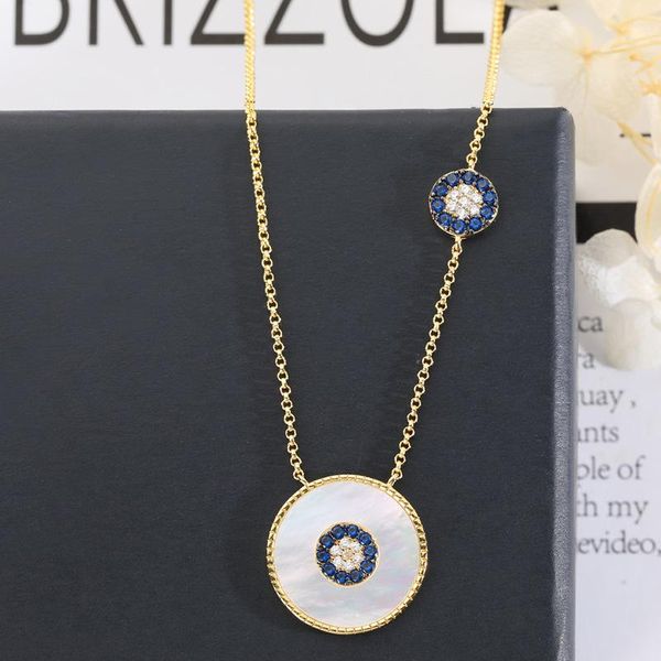 chains lucky eye shell round necklaces women's simple adjustable collarbone statement necklace zirconia collier femme 2021 zk30, Silver
chains lucky eye shell round necklaces women's simple adjustable collarbone statement necklace zirconia collier femme 2021 zk30, Silver