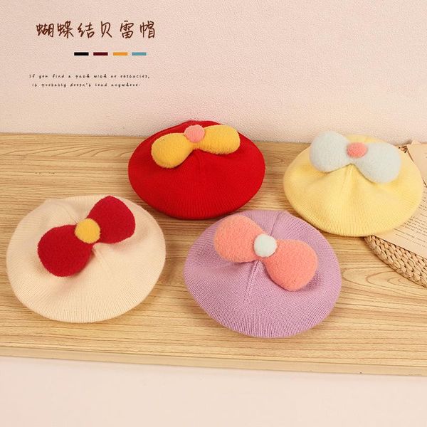 caps & hats baby girls children's bow beret spring autumn winter warm hat fashion 5 colors, Yellow
caps & hats baby girls children's bow beret spring autumn winter warm hat fashion 5 colors, Yellow