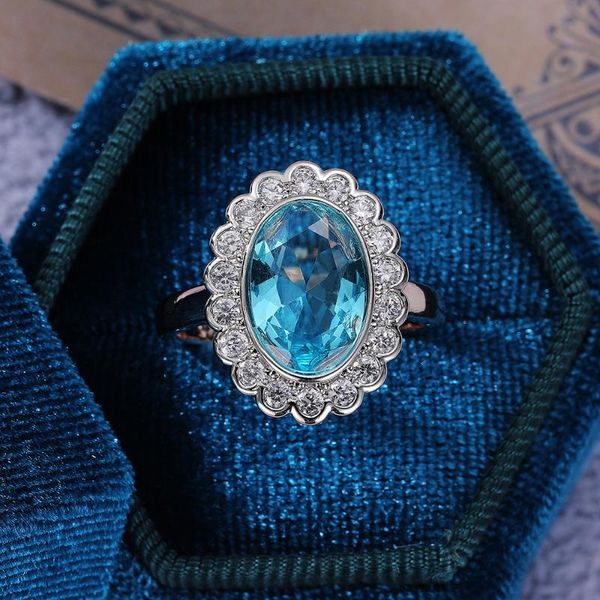 trendy female aqua blue crystal ring charm rose gold color wedding rings for women cute bride oval flower zircon engagement, Slivery;golden
trendy female aqua blue crystal ring charm rose gold color wedding rings for women cute bride oval flower zircon engagement, Slivery;golden