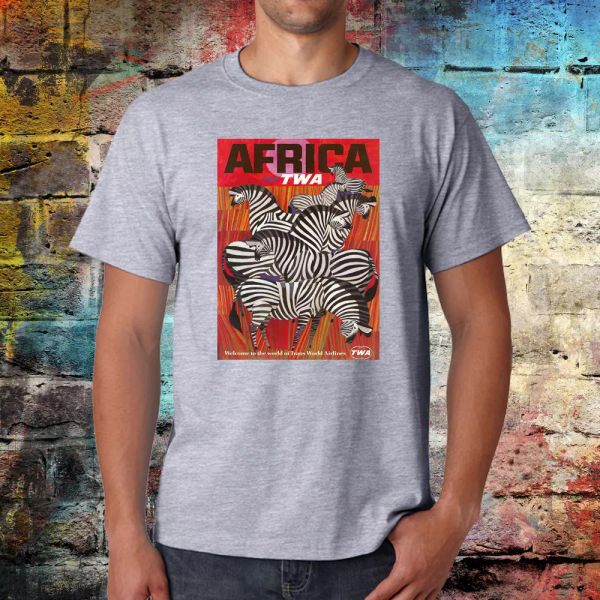 africa zebra t-shirt, vintage travel advert, art travel graphic t-shirt, White;black
africa zebra t-shirt, vintage travel advert, art travel graphic t-shirt, White;black