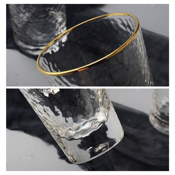 gold inlay edge glass cup coffee milk tea whiskey stemless wine water glasses for drinking creative gift drinkware
gold inlay edge glass cup coffee milk tea whiskey stemless wine water glasses for drinking creative gift drinkware