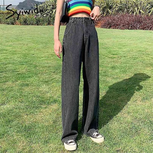 syiwidii y2k baggy wide leg jeans woman denim pants straight high waist trousers fashion vintage streetwear clothing gray blue 210915
syiwidii y2k baggy wide leg jeans woman denim pants straight high waist trousers fashion vintage streetwear clothing gray blue 210915