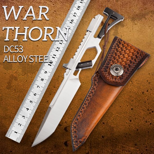 DC53 alloy steel hunting knife survival hiking hand tools tactical knife outdoor camping straight knife
DC53 alloy steel hunting knife survival hiking hand tools tactical knife outdoor camping straight knife