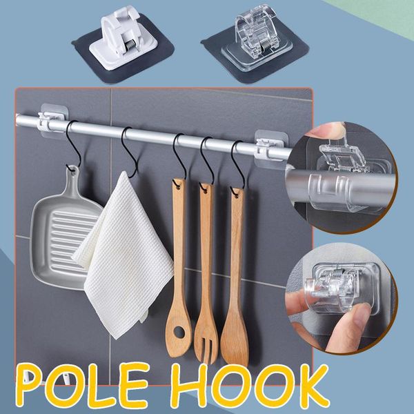 hooks & rails 2pc punch-pole hook towel bar clip curtain rod hanger bracket fixing kitchen tools accessories for
hooks & rails 2pc punch-pole hook towel bar clip curtain rod hanger bracket fixing kitchen tools accessories for