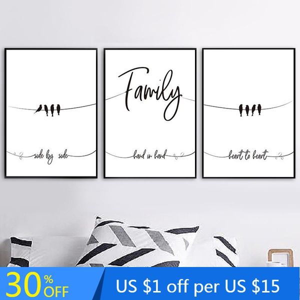 paintings black white family quote wall art canvas painting poster abstract bird print home decor picture for living room modern
paintings black white family quote wall art canvas painting poster abstract bird print home decor picture for living room modern