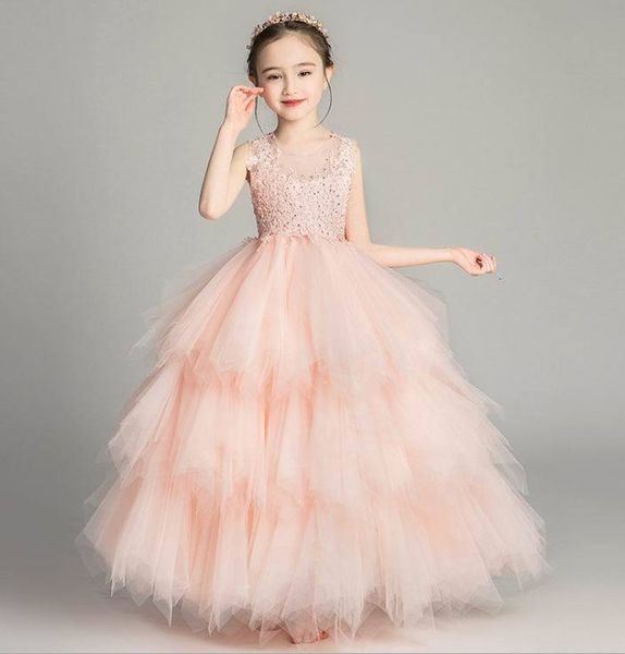 girl's dresses girls evening embroidered beading party layered ball gown for wedding princess children clothes 2-12y e20259 xsvy, Red;yellow
girl's dresses girls evening embroidered beading party layered ball gown for wedding princess children clothes 2-12y e20259 xsvy, Red;yellow