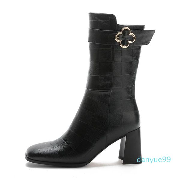 boots womens square toe ankle stone pattern block high heel belt buckle shoes warm winter retor black plus size
boots womens square toe ankle stone pattern block high heel belt buckle shoes warm winter retor black plus size