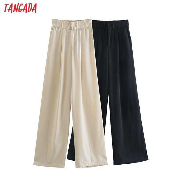 tangada fashion women beige suit pants trousers strethy waist pockets buttons office lady pants pantalon je93 210609, Black;white
tangada fashion women beige suit pants trousers strethy waist pockets buttons office lady pants pantalon je93 210609, Black;white
