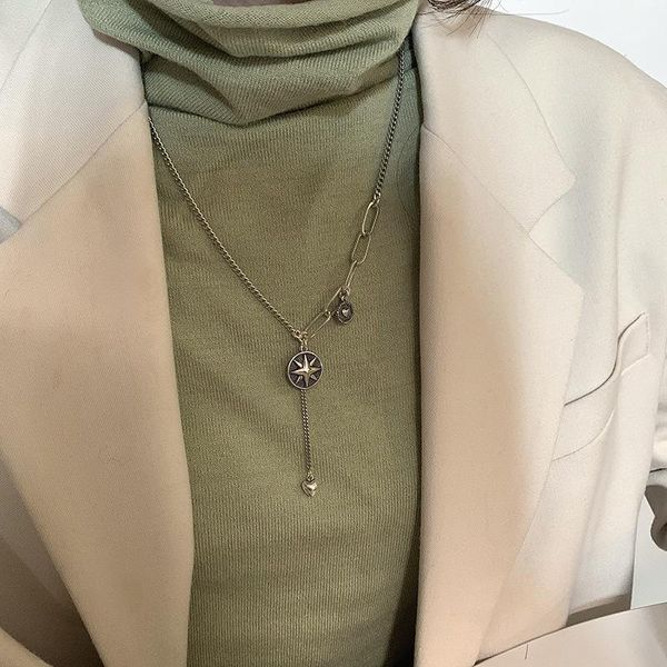 chains women necklace vintage round necklaces woman silver 925 jewelry accessories simple clavicle chain star pendant
chains women necklace vintage round necklaces woman silver 925 jewelry accessories simple clavicle chain star pendant