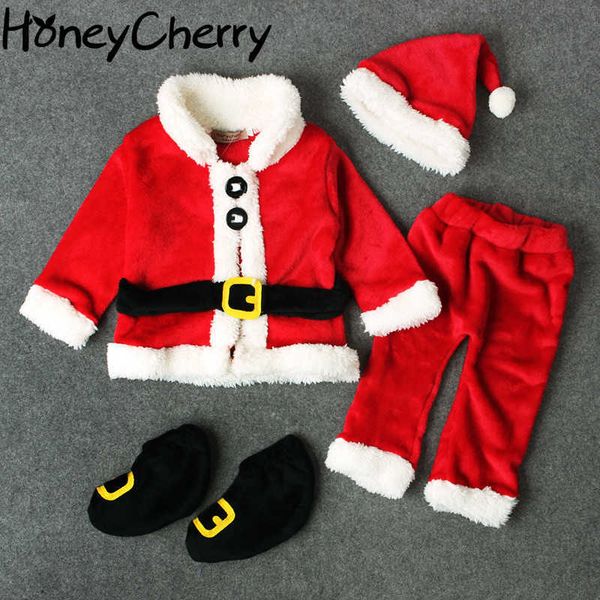 children's autumn and winter long-sleeved santa claus four-piece suit baby boy clothes set kids clothes 210701, White
children's autumn and winter long-sleeved santa claus four-piece suit baby boy clothes set kids clothes 210701, White