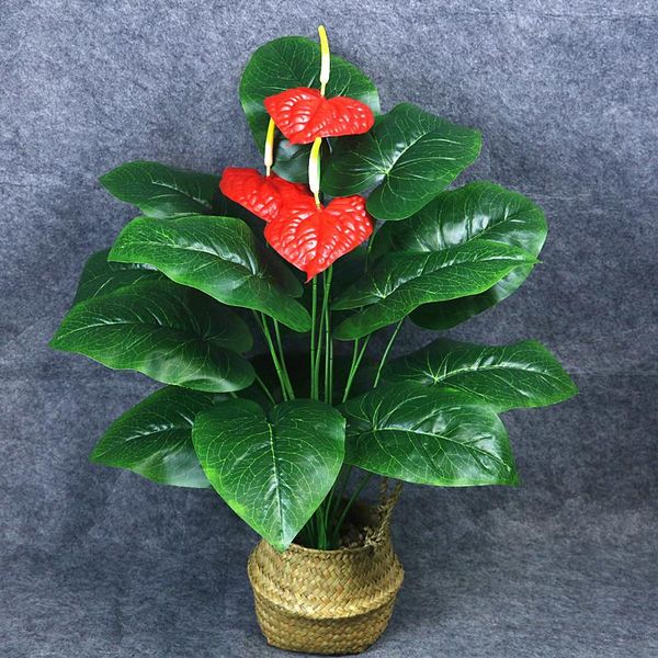 decorative flowers & wreaths 70cm18 fork artificial anthurium plants plastic fack flower simulation diy crafts el park living room house dec
decorative flowers & wreaths 70cm18 fork artificial anthurium plants plastic fack flower simulation diy crafts el park living room house dec