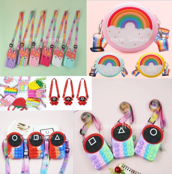 party favor squid unicorn sensory popet silicone push bubble stationery storage bag popite poppit decompression coin purse fidget toy
party favor squid unicorn sensory popet silicone push bubble stationery storage bag popite poppit decompression coin purse fidget toy