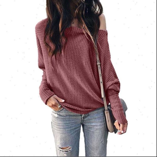 autumn off shoulder knitted pullover womens sweaters jumper long sleeve knitwear, White;black
autumn off shoulder knitted pullover womens sweaters jumper long sleeve knitwear, White;black
