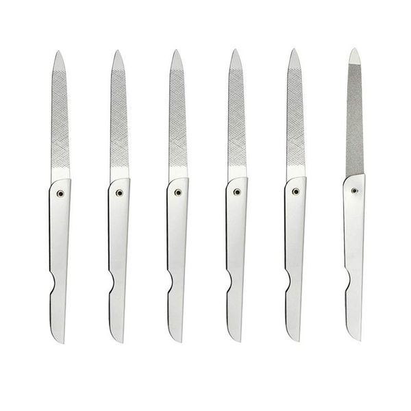 nail art kits 6pcs foldable files double-sided stainless steel portable manicure tools (silver)
nail art kits 6pcs foldable files double-sided stainless steel portable manicure tools (silver)