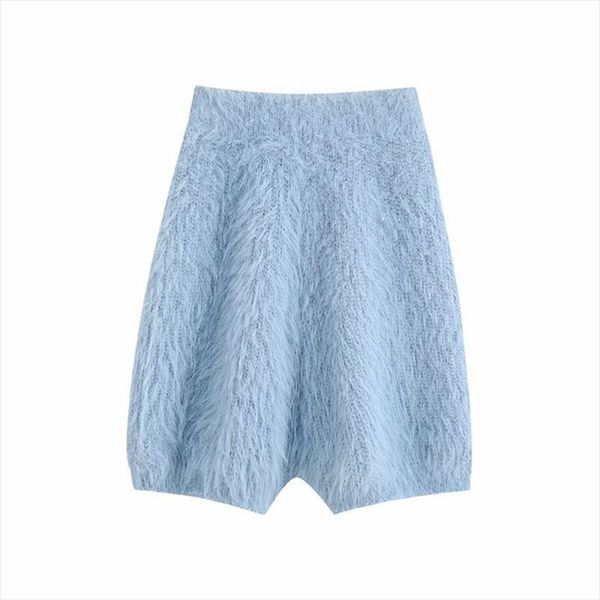 evfer fashion elastic high waist women short za blue autumn chic lady soft hairy skinnt pants female knitted femme, White;black
evfer fashion elastic high waist women short za blue autumn chic lady soft hairy skinnt pants female knitted femme, White;black