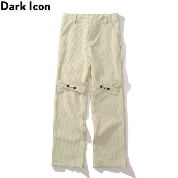 knee band plain pants men street fashion men's pants black khaki trousers man 210603
knee band plain pants men street fashion men's pants black khaki trousers man 210603