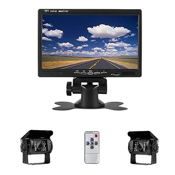 car rear view cameras& parking sensors 7 inch tft lcd monitor display+ camera for bus truck rv caravan trailers
car rear view cameras& parking sensors 7 inch tft lcd monitor display+ camera for bus truck rv caravan trailers