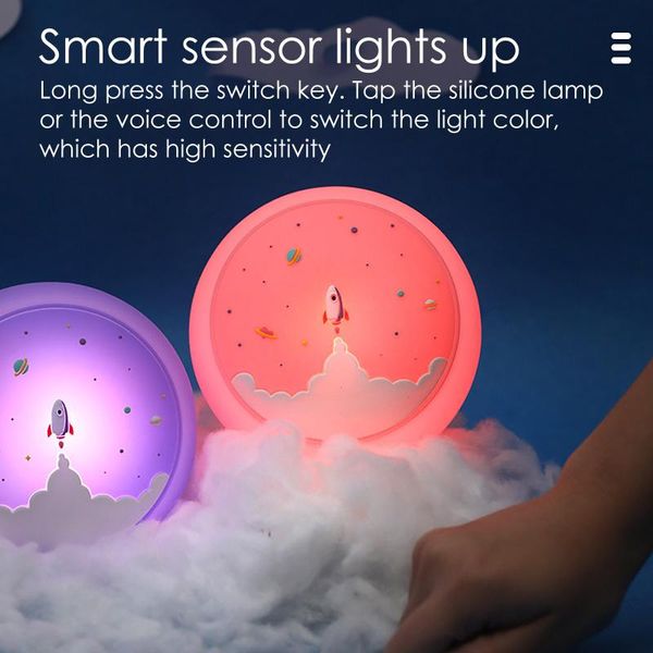 book lights cute led night light portable soft space-rocket home children room decor gift 4.53inx4.53inx2.56in lighting for
book lights cute led night light portable soft space-rocket home children room decor gift 4.53inx4.53inx2.56in lighting for