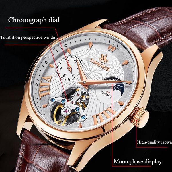 wristwatches real tourbillon men watch fully automatic mechanical business multi-function male clock classic aviation 1963 watchees ma, Slivery;brown
wristwatches real tourbillon men watch fully automatic mechanical business multi-function male clock classic aviation 1963 watchees ma, Slivery;brown