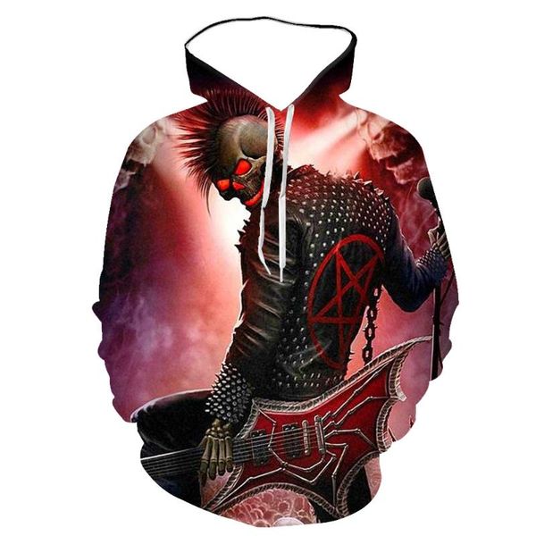 men's hoodies & sweatshirts 2021 3d printing hip-hop punk skull series hoodie fall/winter sports round neck hooded long-sleeved sweater, Black
men's hoodies & sweatshirts 2021 3d printing hip-hop punk skull series hoodie fall/winter sports round neck hooded long-sleeved sweater, Black