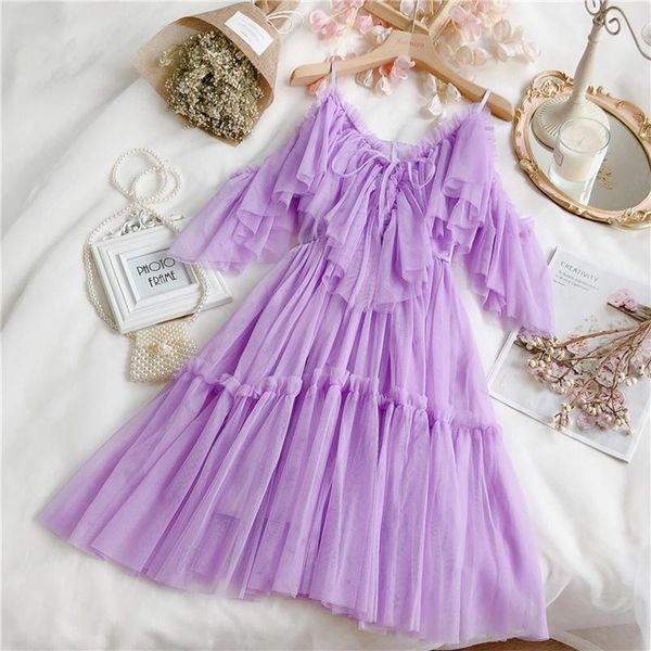 casual dresses ruffle dress mesh women kawaii korean cute woman party night boho elegant black white 2021 beach clothes, Black;gray
casual dresses ruffle dress mesh women kawaii korean cute woman party night boho elegant black white 2021 beach clothes, Black;gray