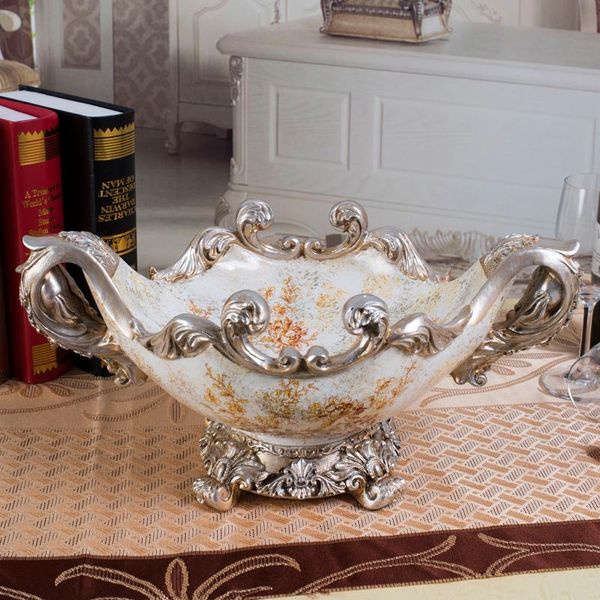 kitchen storage & organization european classical fruit plate tray dried snacks basket court style resin craftwork display home decoration
kitchen storage & organization european classical fruit plate tray dried snacks basket court style resin craftwork display home decoration