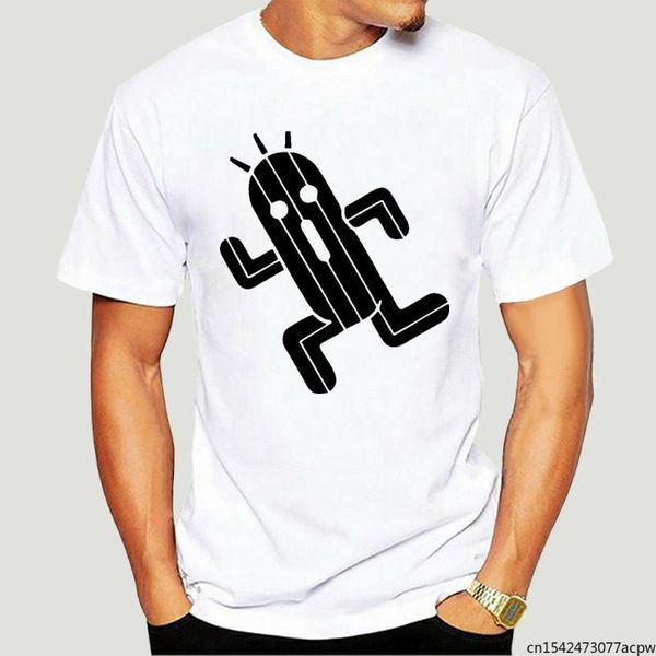 men's t-shirts cactuar inspired t-shirt, White;black 
men's t-shirts cactuar inspired t-shirt, White;black