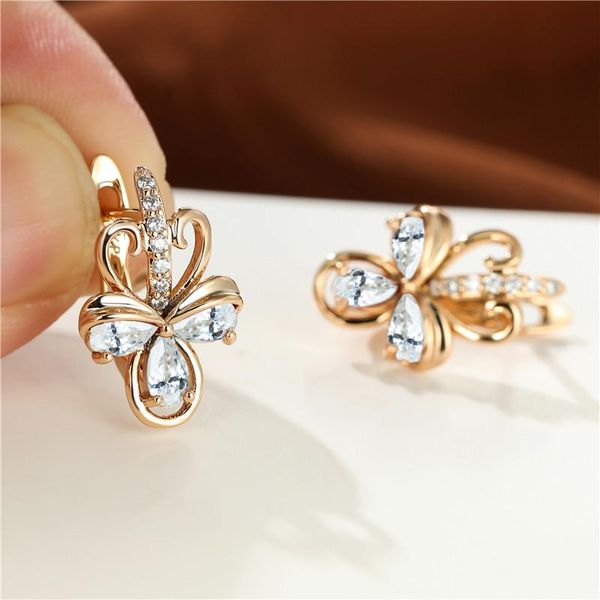 hoop & huggie boho rose gold color engagement earrings simple fashion crystal flower mystic multicolor zircon for women, Golden;silver
hoop & huggie boho rose gold color engagement earrings simple fashion crystal flower mystic multicolor zircon for women, Golden;silver