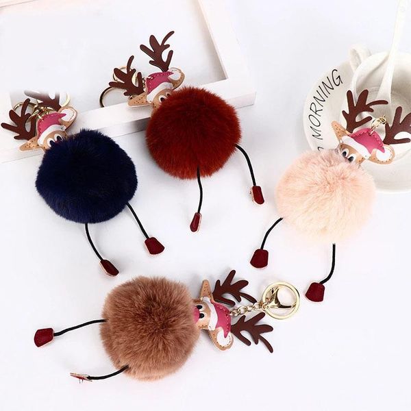 keychains 2021 year creative christmas reindeer for women gift claus hair ball key cute trinket pendant keychain, Silver
keychains 2021 year creative christmas reindeer for women gift claus hair ball key cute trinket pendant keychain, Silver