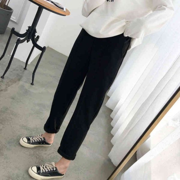 capris mozuled female winter suit thicken women pencil elastic waistband office ladies elegant longer women's pants, Black;white
capris mozuled female winter suit thicken women pencil elastic waistband office ladies elegant longer women's pants, Black;white
