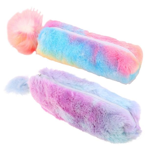 pencil bags ootdty premium plush gradient color pouch fluffy bag ball zipper pen storage multipurpose makeup
pencil bags ootdty premium plush gradient color pouch fluffy bag ball zipper pen storage multipurpose makeup