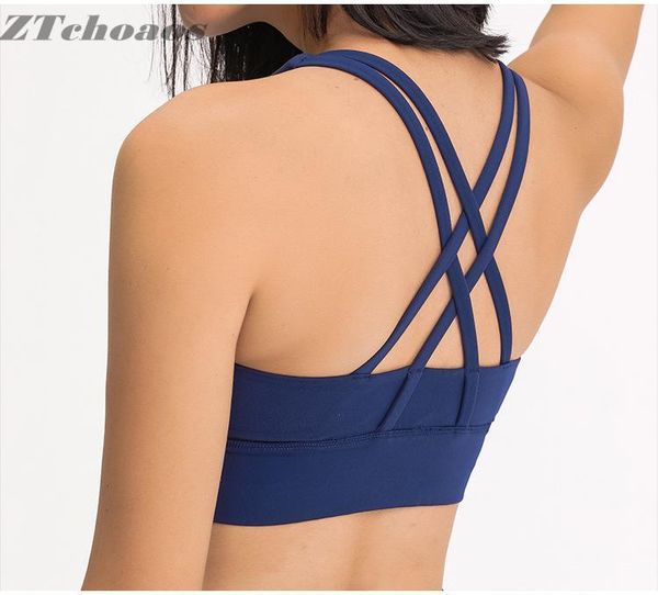 ztchoaos 2021 summer cross beautiful back yoga bra sanded nude high-strength shockproof sports underwear women gym clothing, White;black
ztchoaos 2021 summer cross beautiful back yoga bra sanded nude high-strength shockproof sports underwear women gym clothing, White;black