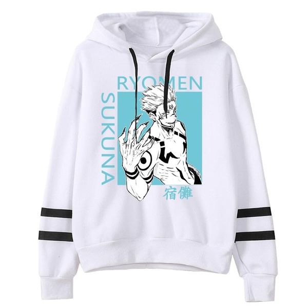 men's hoodies & sweatshirts 2021 anime jujutsu kaisen women men sukuna print pullovers hoody streetwear fashion striped, Black
men's hoodies & sweatshirts 2021 anime jujutsu kaisen women men sukuna print pullovers hoody streetwear fashion striped, Black