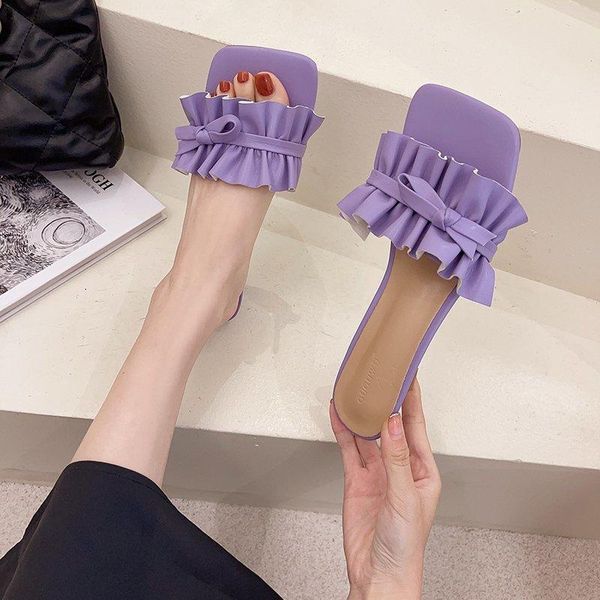 slippers high heel women pu bow open toe shoes summer sweet outdoor slides zapatos mujer 2021, Black
slippers high heel women pu bow open toe shoes summer sweet outdoor slides zapatos mujer 2021, Black