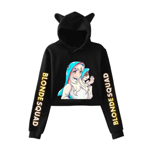 women's hoodies & sweatshirts kawaii inquisitormaster merch for girls cat ear crop hoodie youth streetwear anime clothes, Black
women's hoodies & sweatshirts kawaii inquisitormaster merch for girls cat ear crop hoodie youth streetwear anime clothes, Black