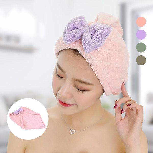 towel cute bowknot women bathroom super absorbent quick-drying bath hair dry cap salon adults head 33x48cm
towel cute bowknot women bathroom super absorbent quick-drying bath hair dry cap salon adults head 33x48cm