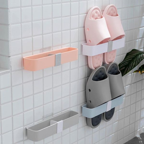 punching wall mounted shoe rack plastic shoes holder storage organizer bathroom hanging door shelf for flip flop heels clothing & wardr
punching wall mounted shoe rack plastic shoes holder storage organizer bathroom hanging door shelf for flip flop heels clothing & wardr