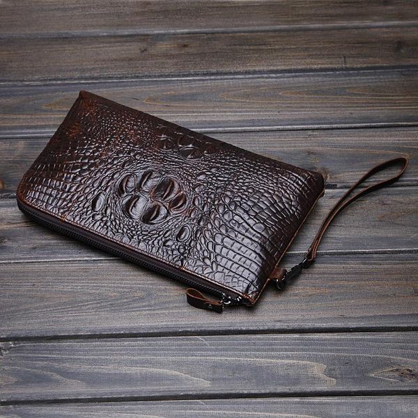 wallets norbinus genuine leather men clutch real skin crocodile bag long phone case money pocket purse wrist handy, Red;black
wallets norbinus genuine leather men clutch real skin crocodile bag long phone case money pocket purse wrist handy, Red;black