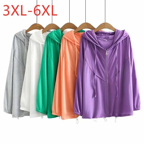 plus size outerwear & coats 2021 ladies summer hoodie jacket for women large long sleeve loose sunscreen zipper thin coat 3xl 4xl 5xl 6xl, Black
plus size outerwear & coats 2021 ladies summer hoodie jacket for women large long sleeve loose sunscreen zipper thin coat 3xl 4xl 5xl 6xl, Black