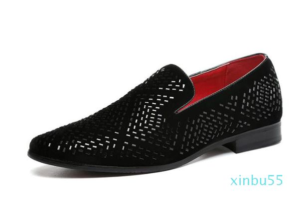 fashion studded men's casual loafers dress shoes set auger italy style man party wedding shoes, Black
fashion studded men's casual loafers dress shoes set auger italy style man party wedding shoes, Black