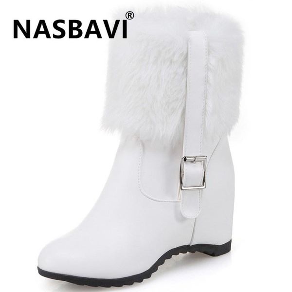 boots winter women shoes woman round head 2021 buckle lambswool wild plus velvet thick solid color snow, Black
boots winter women shoes woman round head 2021 buckle lambswool wild plus velvet thick solid color snow, Black