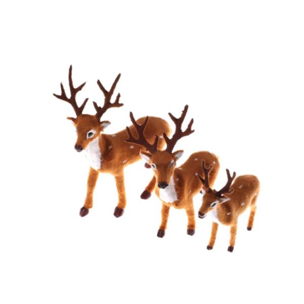 decorative objects & figurines 1pc simulation christmas deer elk plush reindeer decoration fairy garden miniatures props
decorative objects & figurines 1pc simulation christmas deer elk plush reindeer decoration fairy garden miniatures props