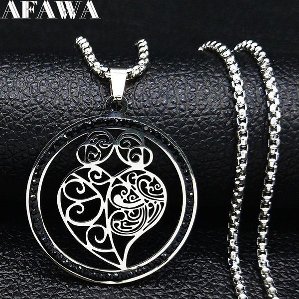 pendant necklaces heart black color crystal stainless steel chain necklace silver pendants women jewelry colar feminino n73s02
pendant necklaces heart black color crystal stainless steel chain necklace silver pendants women jewelry colar feminino n73s02