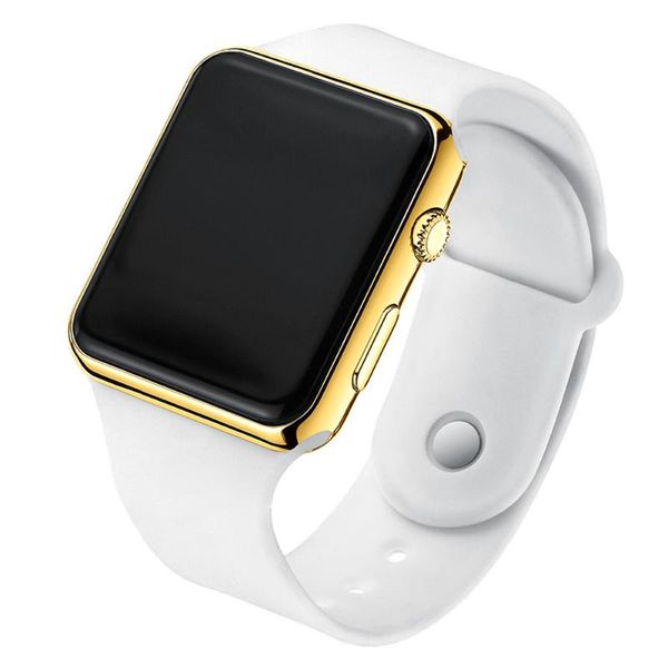 wristwatches uhr fur frauen elektronische led digital mode lassig einfache silikon weibliche montre femme zegarek damski, Slivery;brown
wristwatches uhr fur frauen elektronische led digital mode lassig einfache silikon weibliche montre femme zegarek damski, Slivery;brown